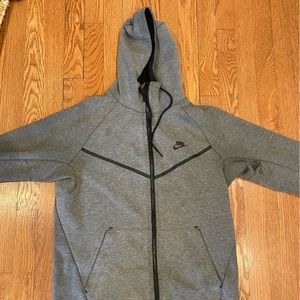 Nike Tech Fleece Hoodie Grey Medium